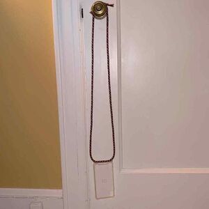 iPhone X Max clear case w strap NWOT w/ cable